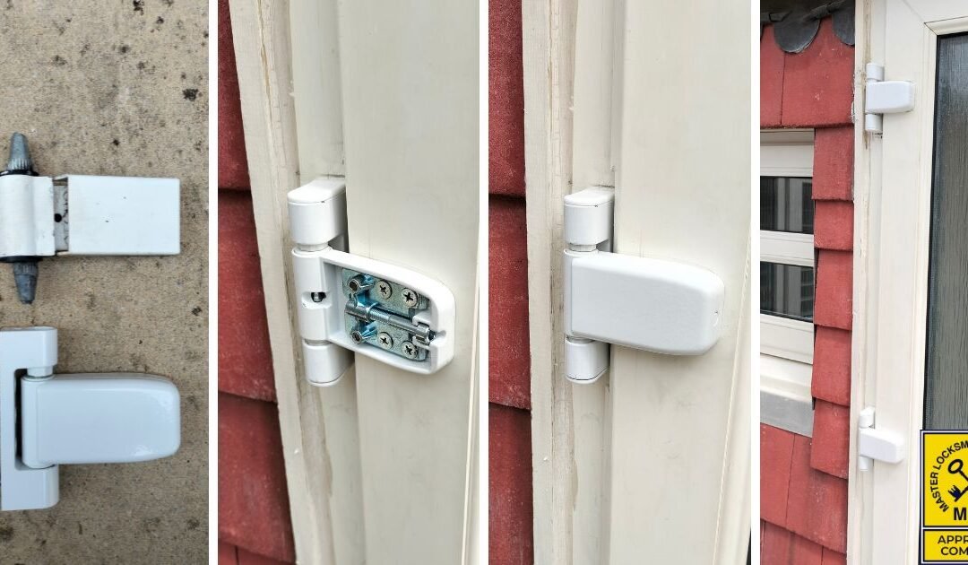 UPVC Door Hinges Replaced in Great Baddow